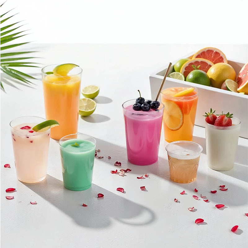 Vaso Catavino Plástico PS Transparente 100cc 100 uds
