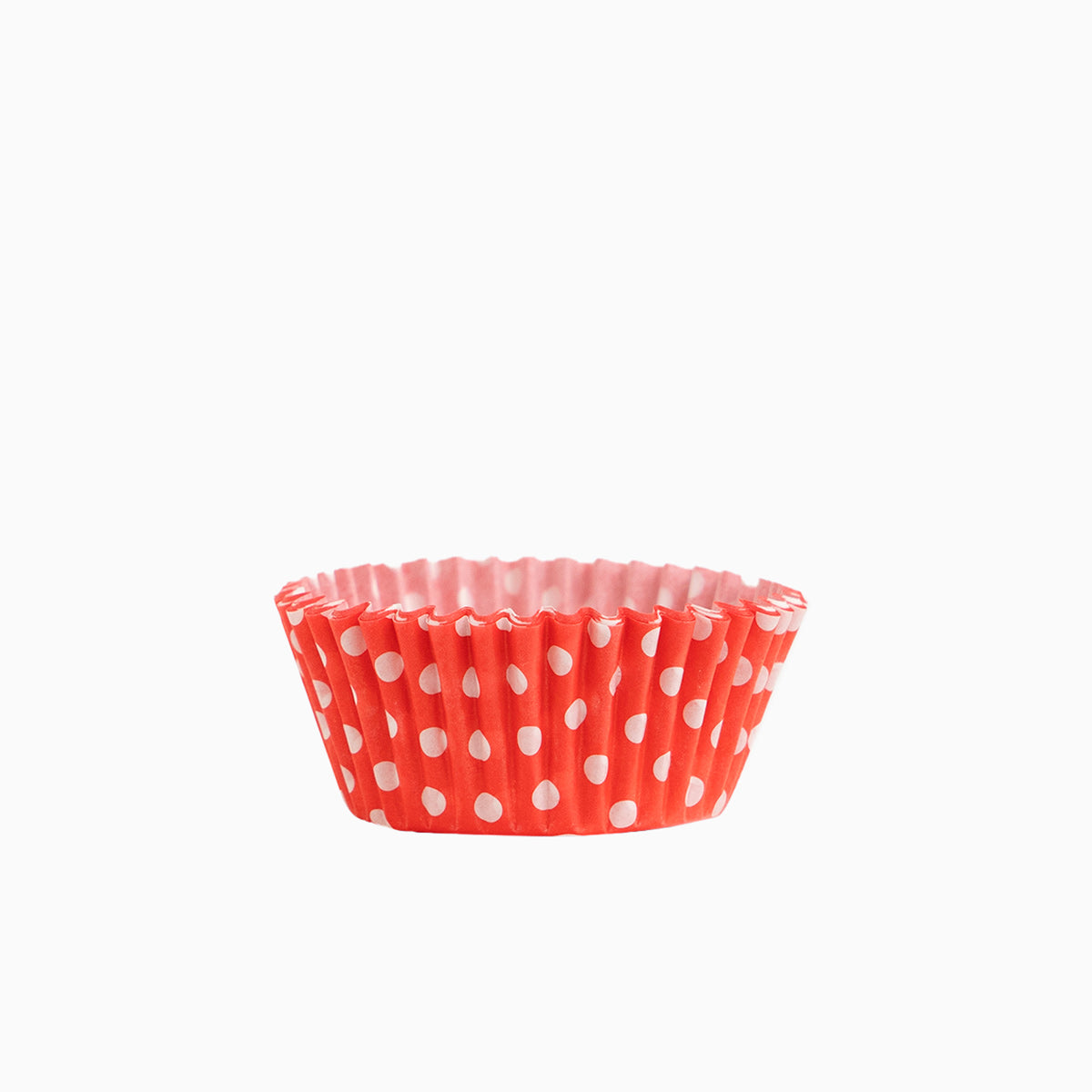 Molde Magdalena Redondo Ø4,4 x 2,8 cm Rojo con Lunares Estilo 2
