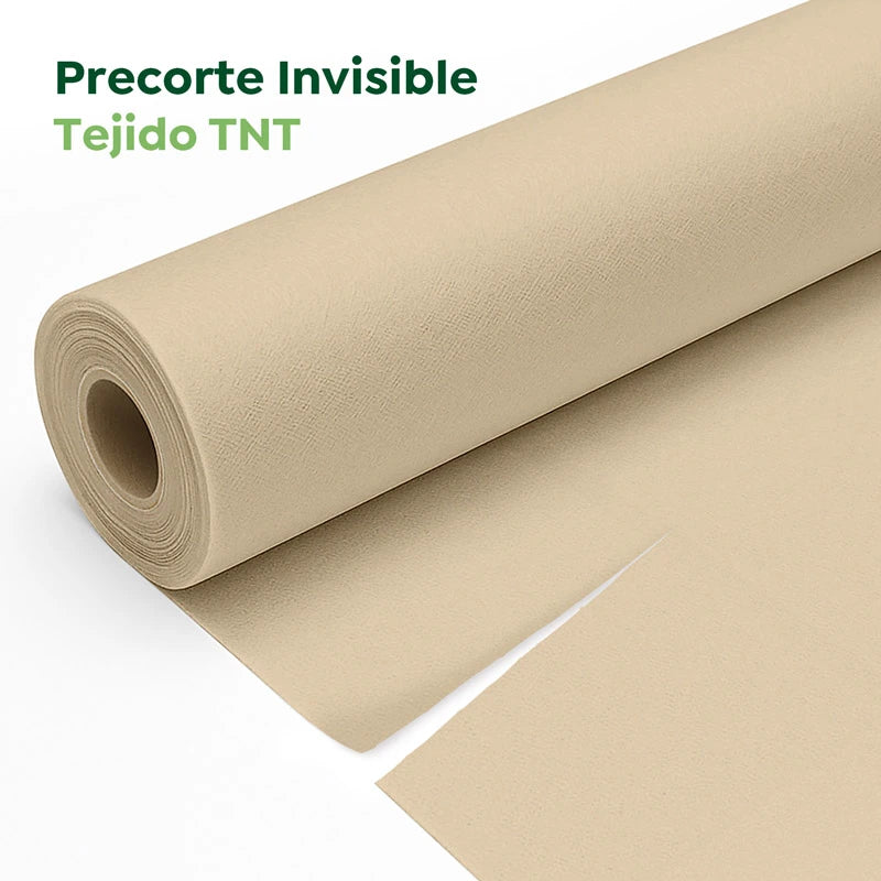 Rollo Mantel TNT de 48m con Precorte a 0,40cm Crema