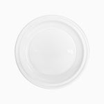 Plato Llano Redondo Plástico PS Reutilizable Ø 20.5 cm Blanco (12 uds)