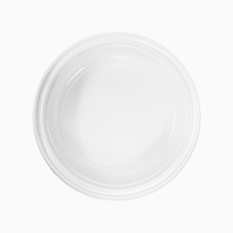 Plato Hondo Redondo Plástico PS Reutilizable Ø 20.5 cm Blanco (1000 uds)