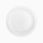 Plato Llano Redondo Plástico PS Reutilizable Ø 22 cm Blanco (100 uds)