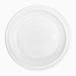 Plato Llano Redondo Pizza Plástico PS Reutilizable Ø 28 cm Blanco (180 uds)