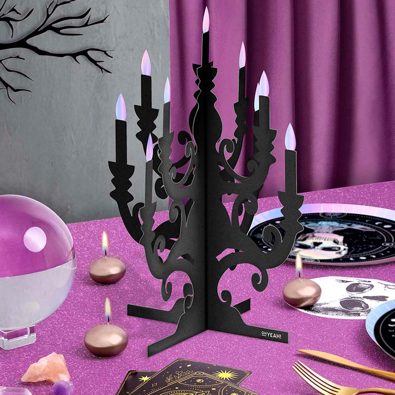 Candelabro Mesa Esotérico Halloween