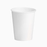 Vaso Cartón + PLA 350 cc Blanco Take Away (50 uds)