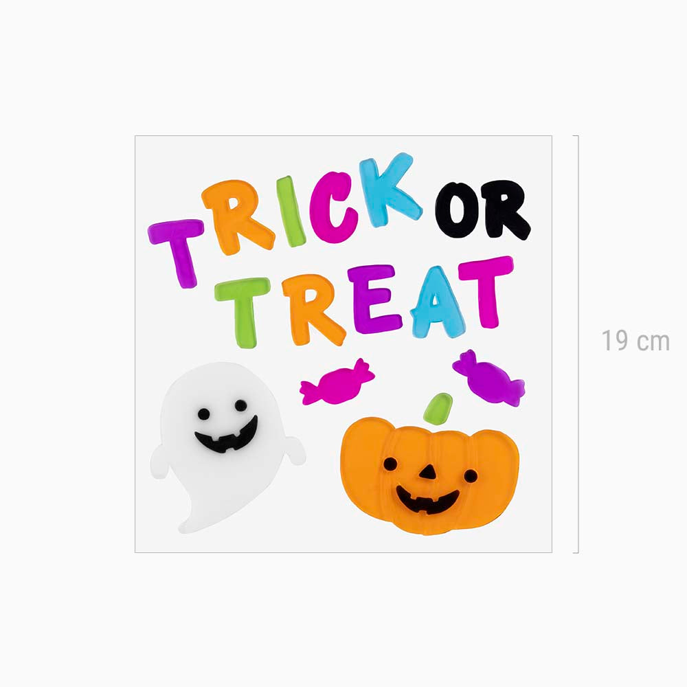 Pegatina Gel "Trick or Treat" Halloween