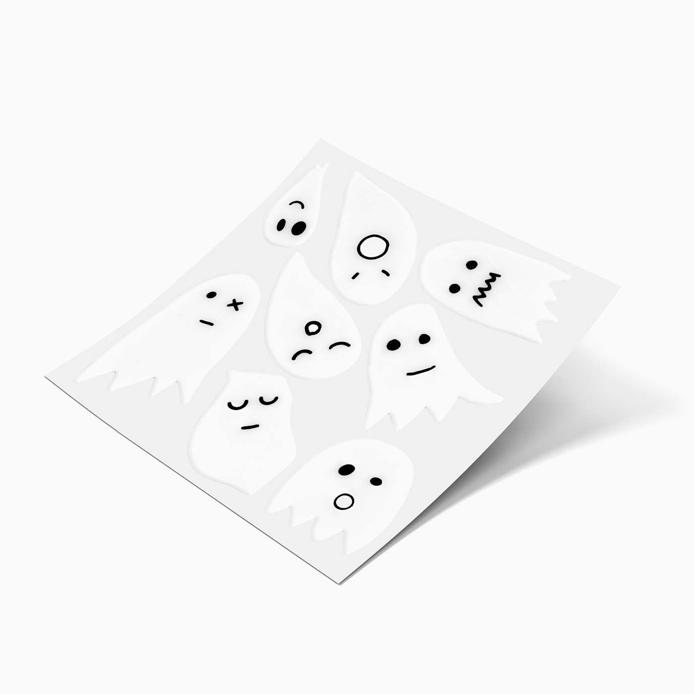 Pegatinas Gel Fantasma Halloween