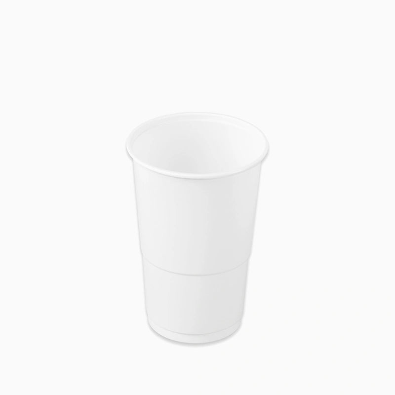 Vaso Plástico PP Irrompible 250 cc Blanco (1500 uds)