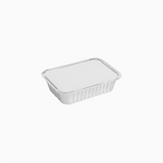 Bandeja Aluminio Mini 470 cc con Tapa Rectangular - Take Away
