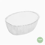 Bandeja de Aluminio con Tapa Ovalada