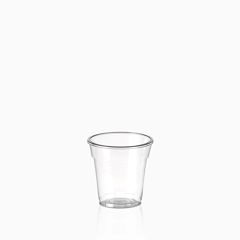 Vaso Irrompible Plástico PP Transparente 80cc 50 uds