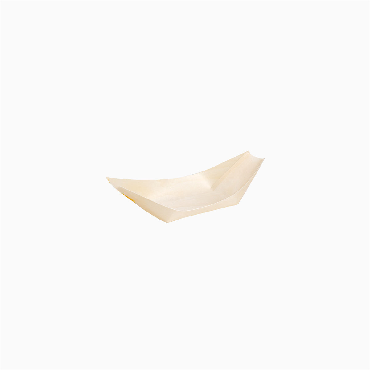 Barquilla Rectangular Madera Mini 8 x 6 x 2,5 cm - Take Away