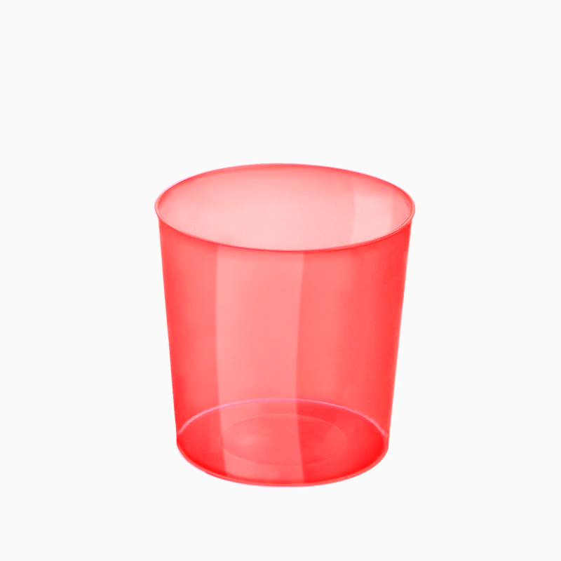 Vaso Mojito Plástico PS Reutilizable 330 cc Rojo (10 uds)