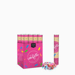 Set 12 Cañones Confeti 30 cm Papel Biodegradable Multicolor (12 uds)