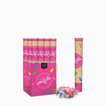 Set 12 Cañones Confeti 40 cm Papel Biodegradable Multicolor (12 uds)