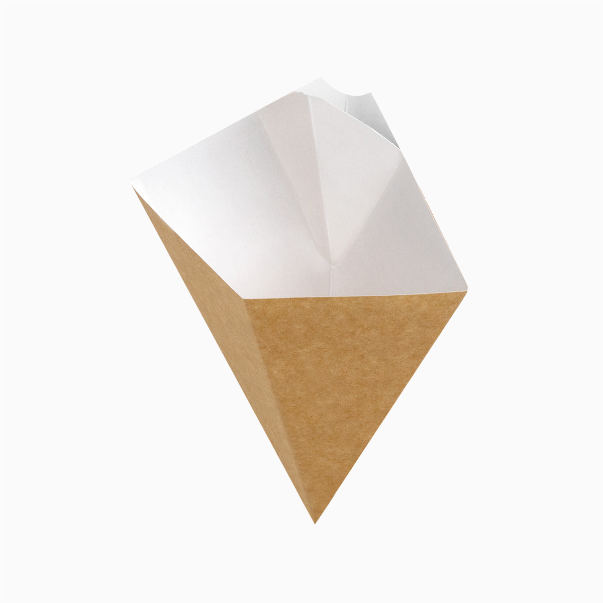 Envase Cono Cartón con Salsera 700 cc - Take Away (500 uds)