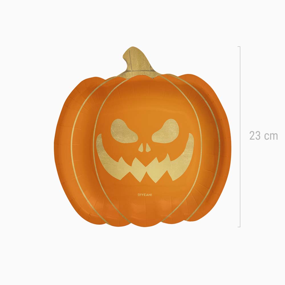 Plato Calabaza Halloween