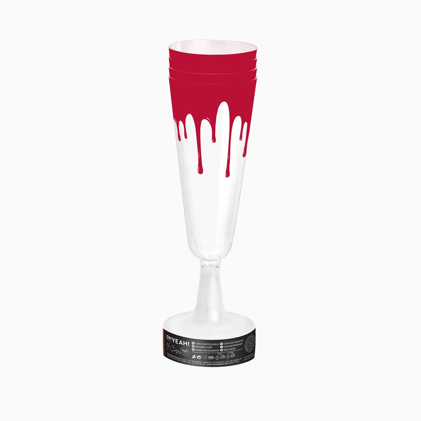 Copa Cava Sangre Halloween