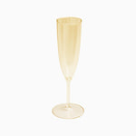 Copa Champagne Plástico PS Reutilizable 140 cc Oro (1 ud)