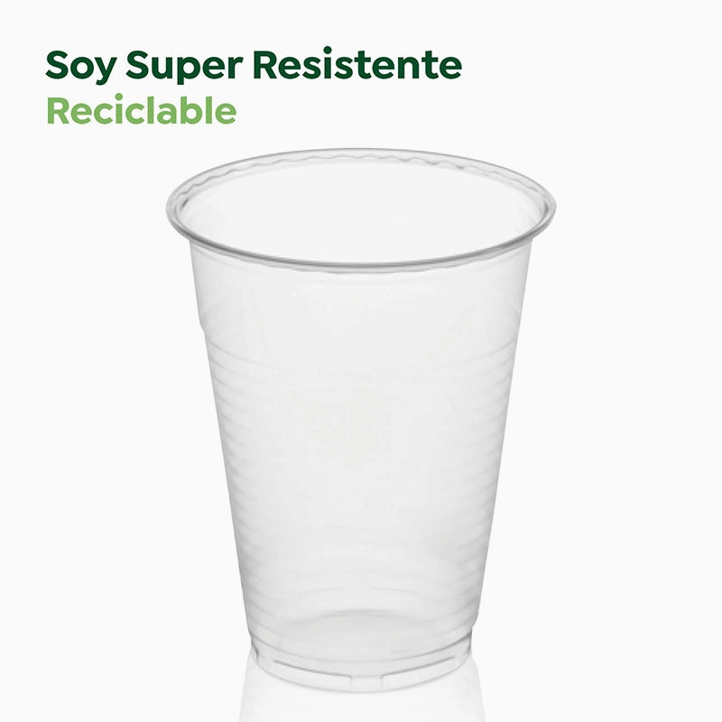 Vaso Irrompible Plástico PP Transparente 220cc 2700 uds