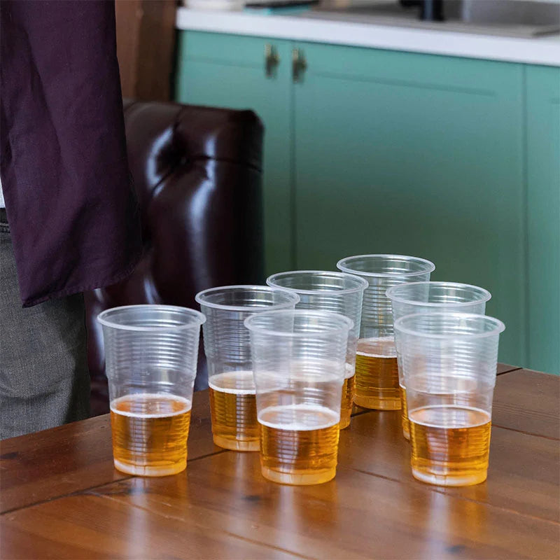Vasos De Polipropileno Transparentes - 220 Ml, Pack De 3000, Para Bebidas Frías, Catering Y Eventos