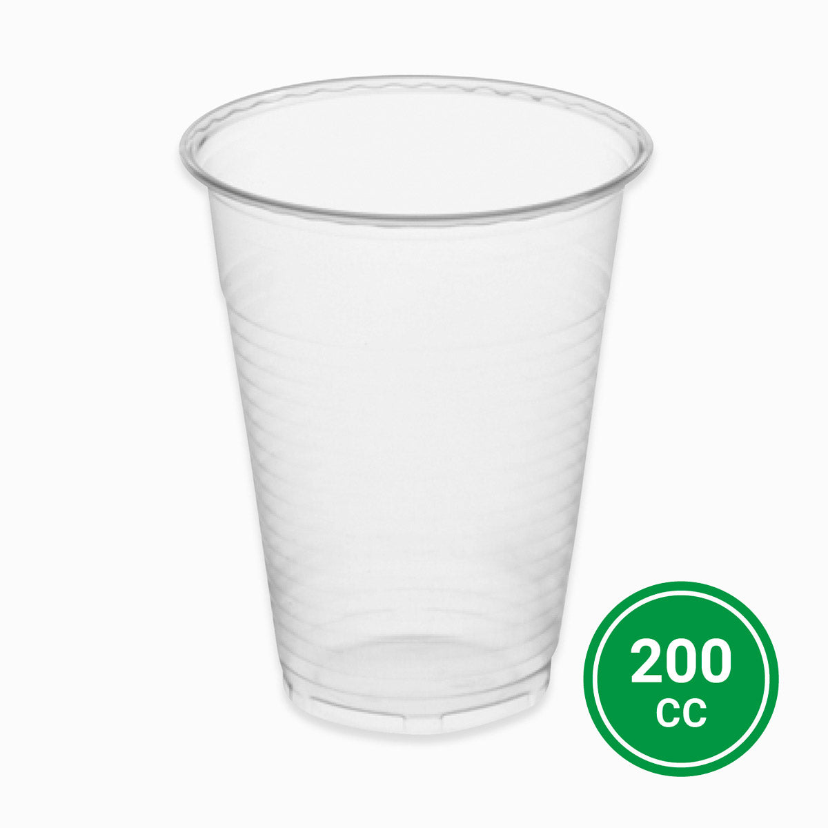 Vaso Irrompible Plástico PP Transparente 220cc 2700 uds