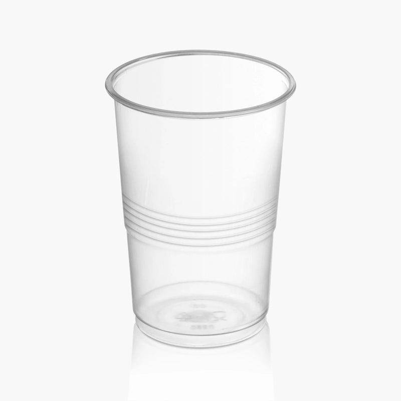 Vaso Irrompible Plástico PP 400cc Reutilizable Transparente 50 uds