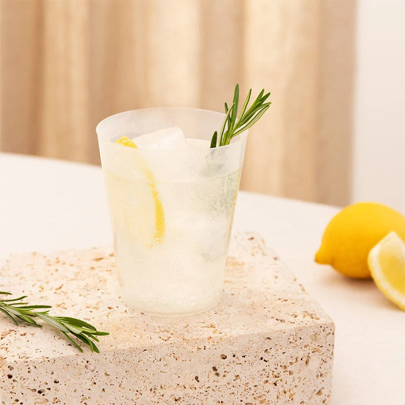 Vaso Sidra Plástico PP 600 cc Transparente (20 uds)