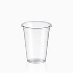 Vaso Plástico PP Irrompible 200 cc Transparente (50 uds)