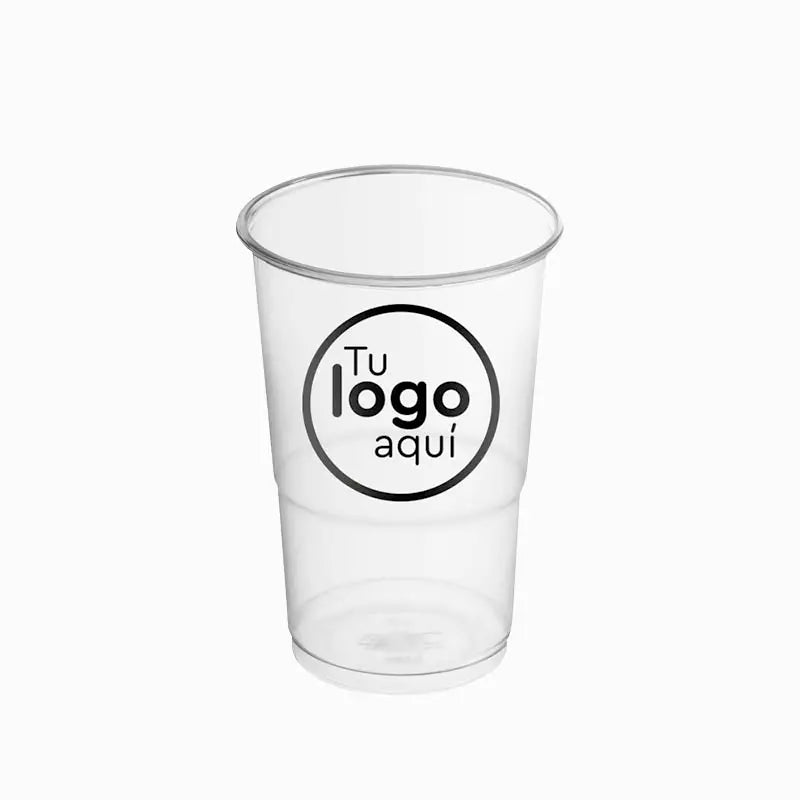 Vaso Irrompible Plástico PP Transparente 300cc PERSONALIZADO
