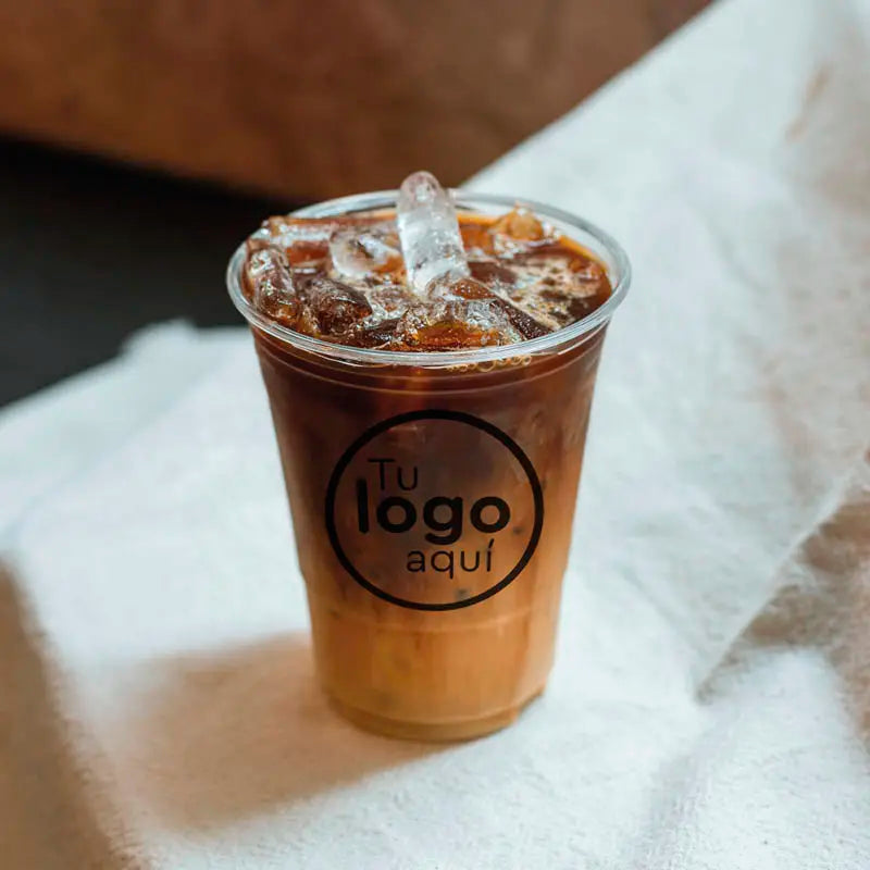 Vaso Irrompible Plástico PP Transparente 300cc PERSONALIZADO