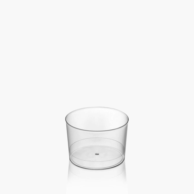 Vaso Chiquito Plástico PS Transparente 210cc 20 uds