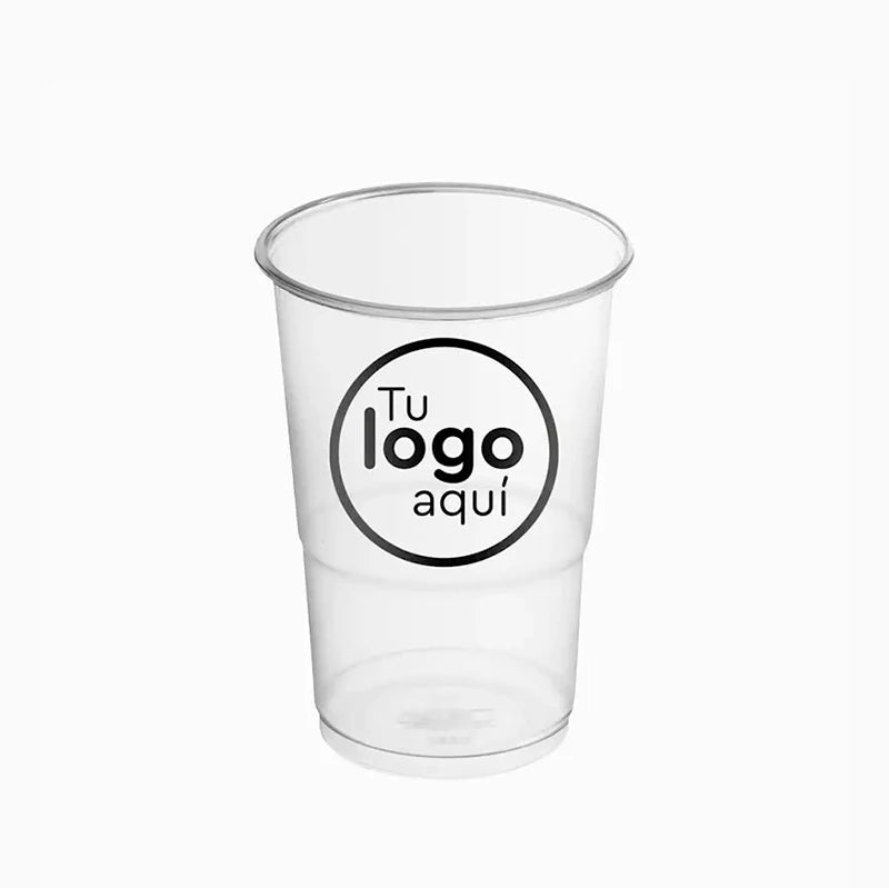 Vaso Irrompible Plástico PP Transparente 500 cc PERSONALIZADO