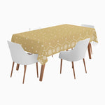 Rollo Mantel Papel Navidad 1.20 x 5 m Copo de Nieve Oro (1 ud)