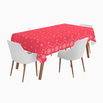 Rollo Mantel Papel Navidad 1.20 x 5 m Estrella Copo de Nieve Rojo (1 ud)