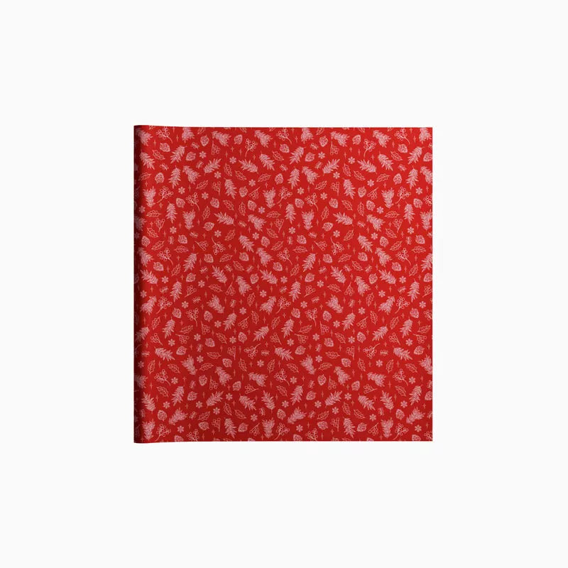 Rollo Mantel Papel Navidad 1.20 x 5 m Flor de Pascua Rojo (25 uds)