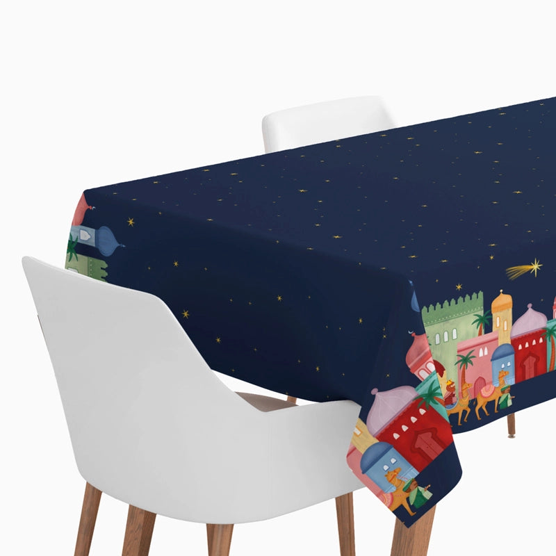 Rollo Mantel Papel Navidad 1.20 x 5 m Petit Reyes Magos Azul (1 ud)