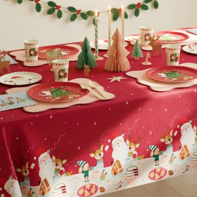 Rollo Mantel Papel Navidad 1.20 x 5 m ¡Llega Papá Noel! (25 uds)