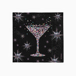 Servilleta Papel Doble Capa Navidad 33 x 33 cm Estrellas de Nochevieja (30 uds)