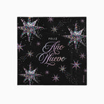 Servilleta Papel Doble Capa Navidad 33 x 33 cm 'Feliz Año Nuevo' Estrellas de Nochevieja (30 uds)
