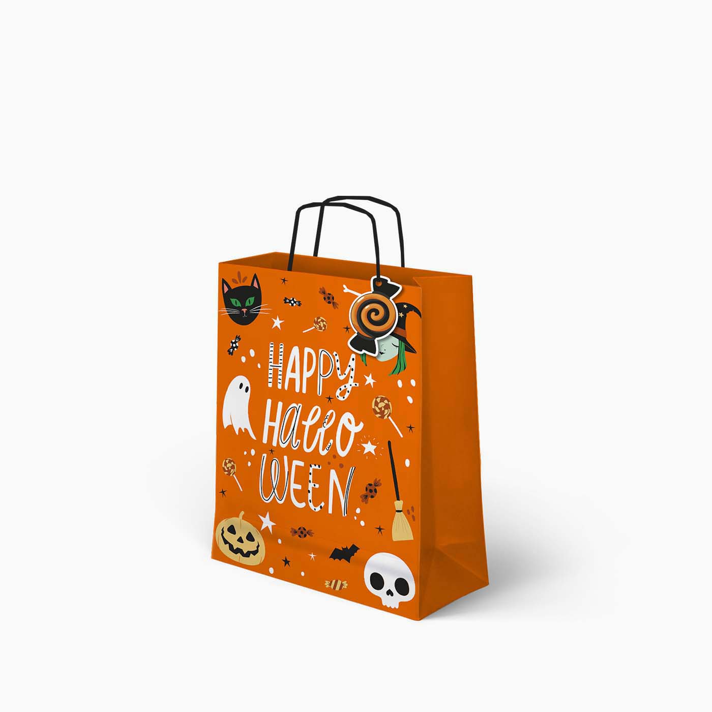 Bolsa Regalo Pequeña "Happy Halloween"