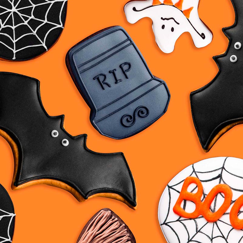 Moldes para Repostería de Halloween "Truco o Trato"