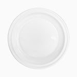Plato Llano Redondo Plástico PS Reutilizable Ø 25 cm Blanco (50 uds)