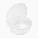Salsera Plástico PP Reutilizable Tapa Bisagra 90 cc Transparente (384 uds)