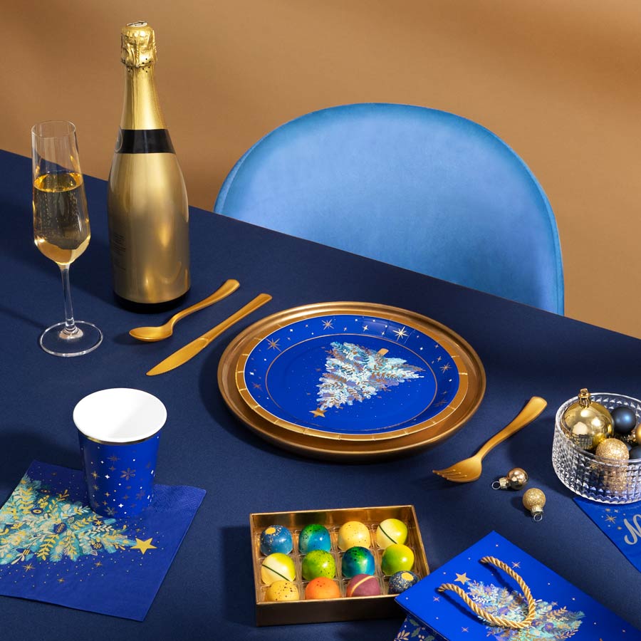 Tenedor Plástico PS Reutilizable Premium 18.5 cm Oro (576 uds)