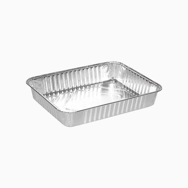 Bandeja Aluminio Rectangular 24.2 x 14.2 x 3.2 cm.