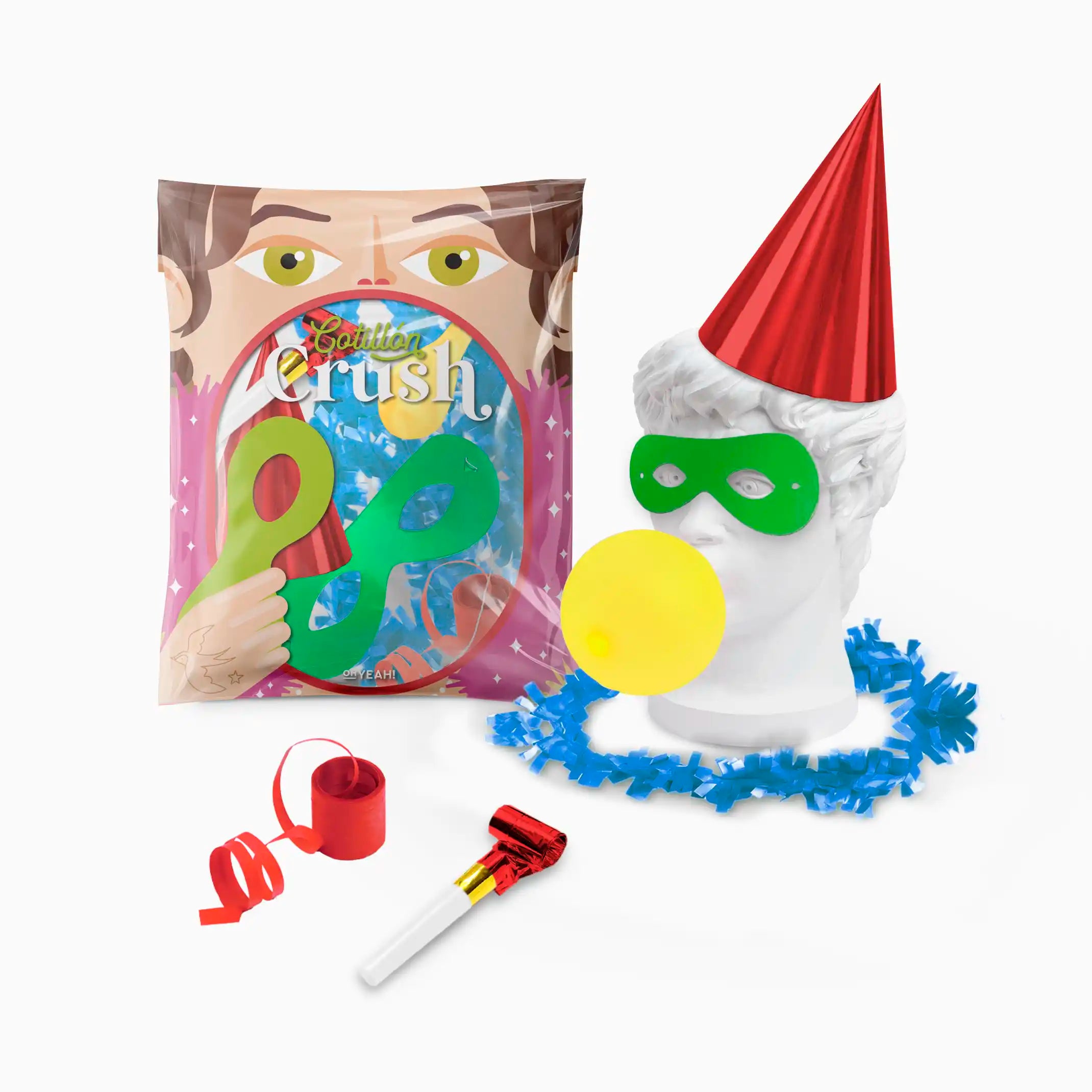 Bolsa de Cotillón Crush Nochevieja 6 Piezas (100 uds)
