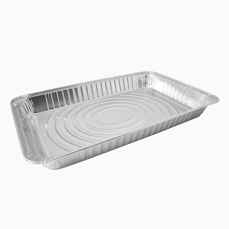 Bandeja Aluminio Extragrande Rectangular 24 uds