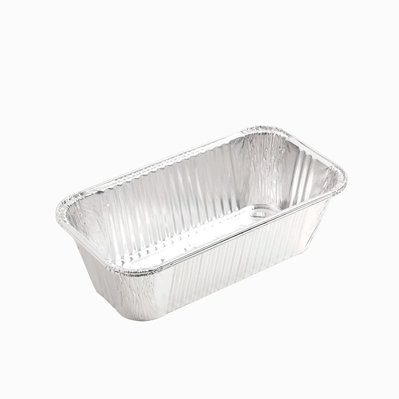 Bandeja Rectangular Plum Cake Aluminio 24.7 x 13.3 x 7.3 cm (2 uds)