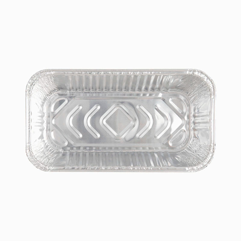 Bandeja Rectangular Plum Cake Aluminio 24.7 x 13.3 x 7.3 cm (2 uds)
